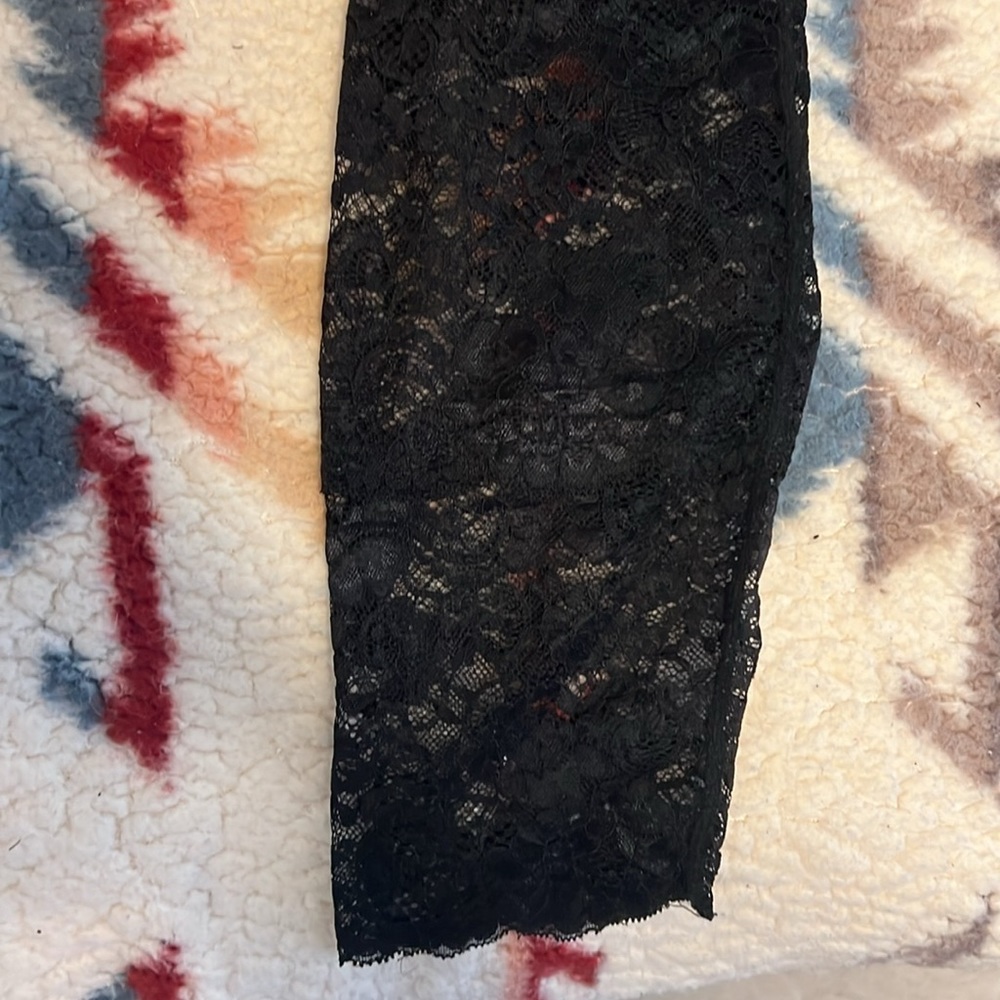 Fabletics Size Large Worn Once Lace Leggings - image 2